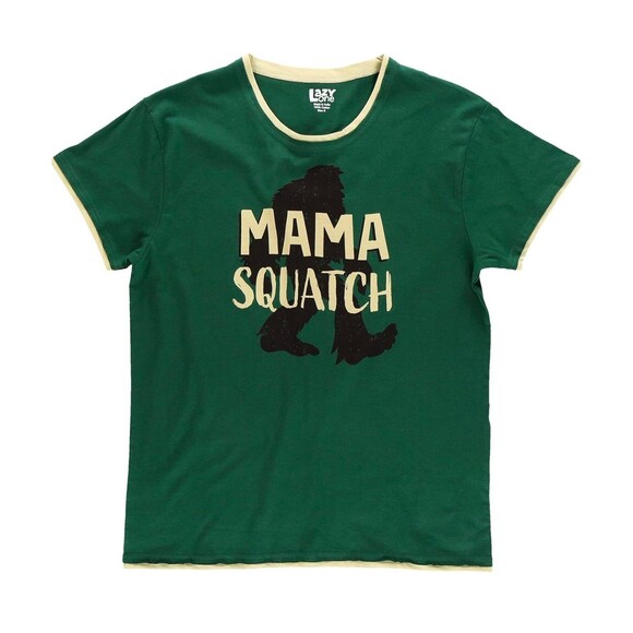 Lazy One Mama Squatch Top Size Medium NWT - Picture 2 of 5
